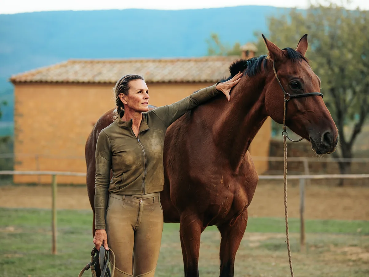 Cours d'équitation à Souternon, Loire