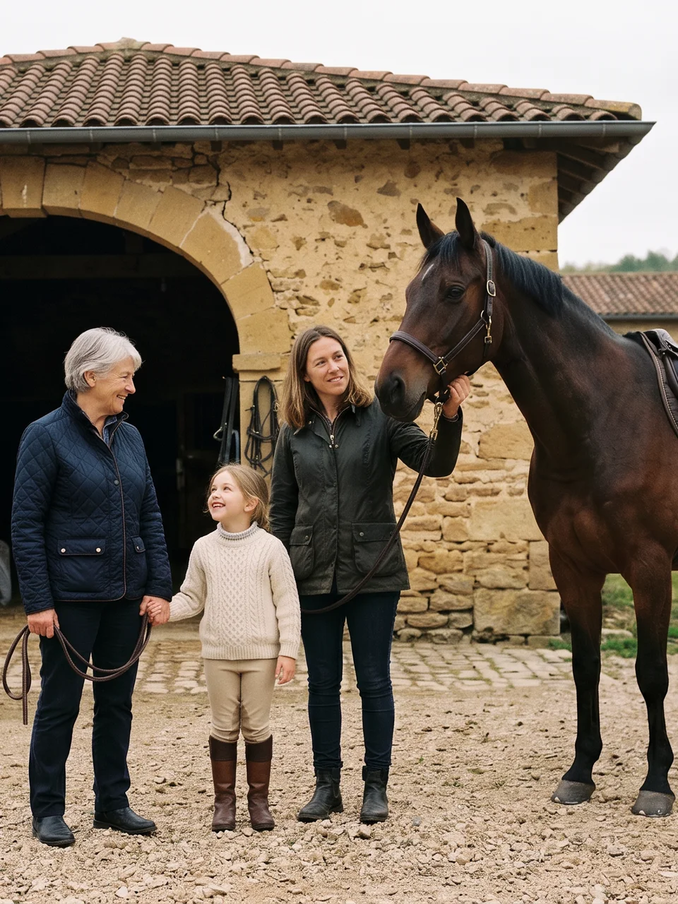 L'équipe, Écurie Barbarin, centre équestre à Souternon
